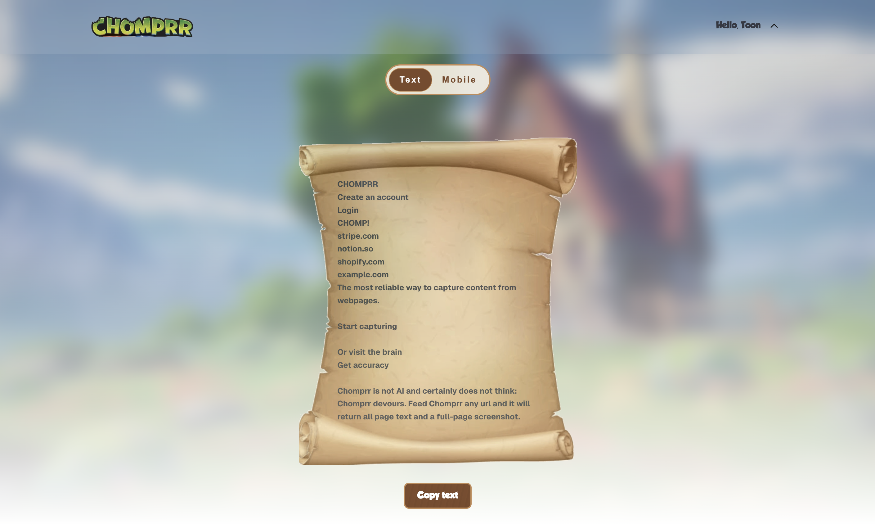 Chomprr - Reliable Web Scraping gallery image