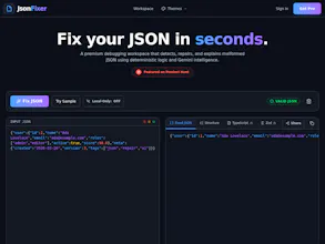 JsonFixer gallery image