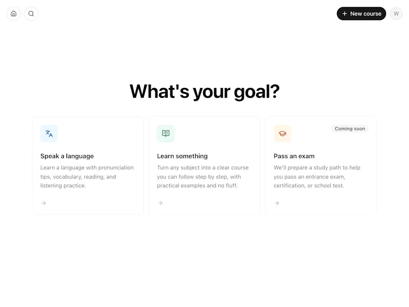 Zoonk screenshot 2