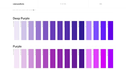 Colors & fonts v5 gallery image