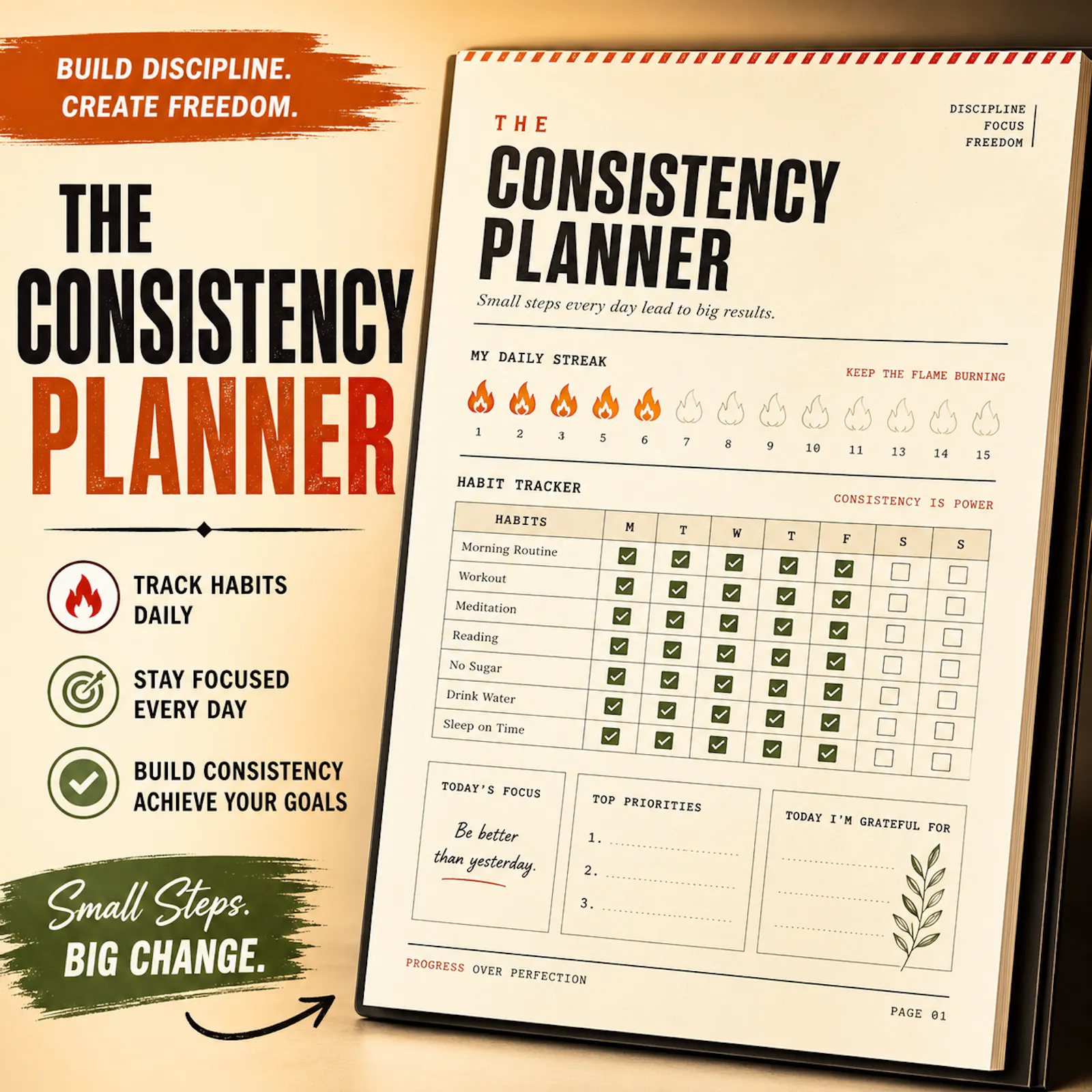 The Consistency Planner  screenshot 2