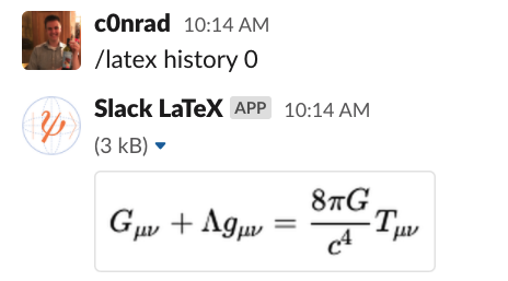 Slack LaTeX gallery image