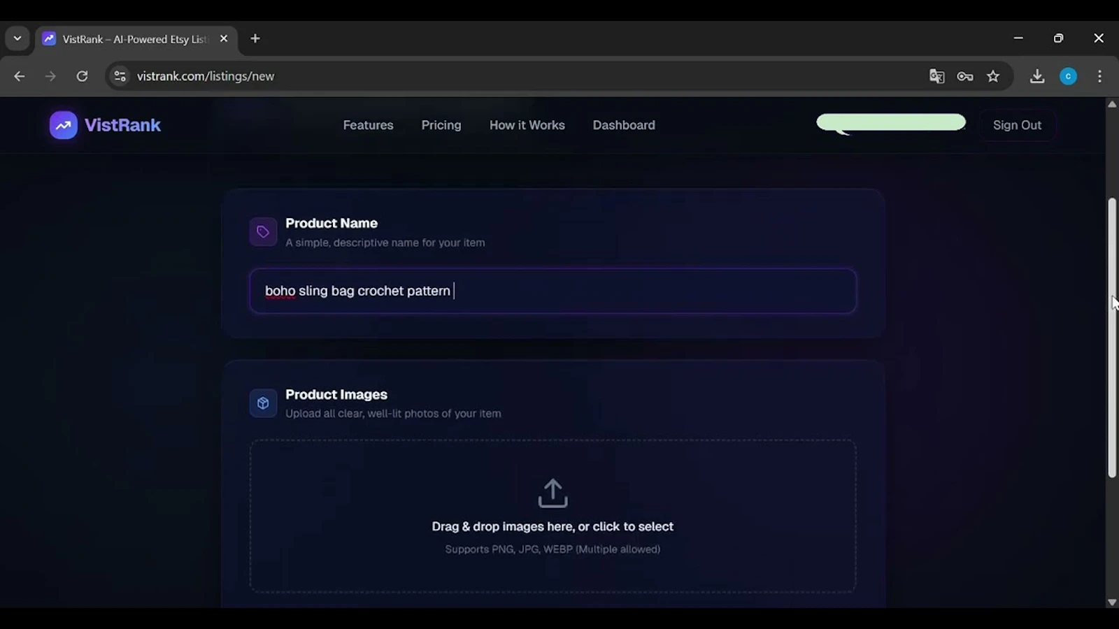 VistRank screenshot 1 (video preview)