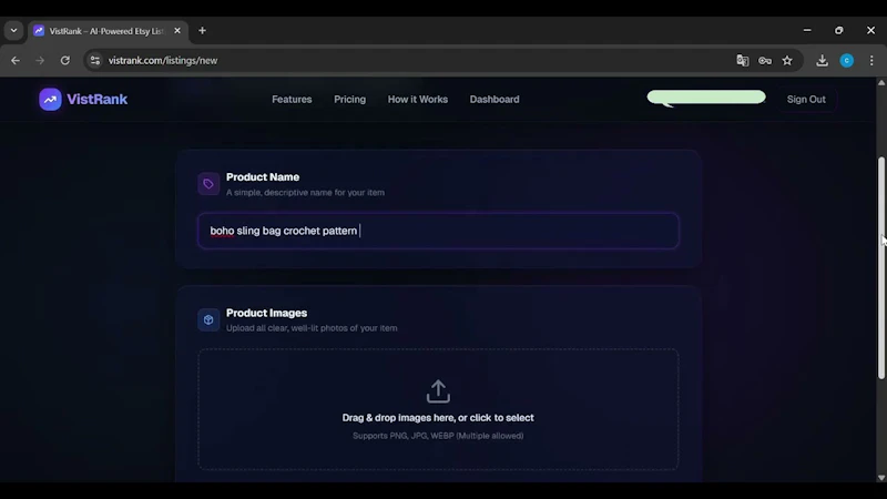 VistRank screenshot 1 (video preview)