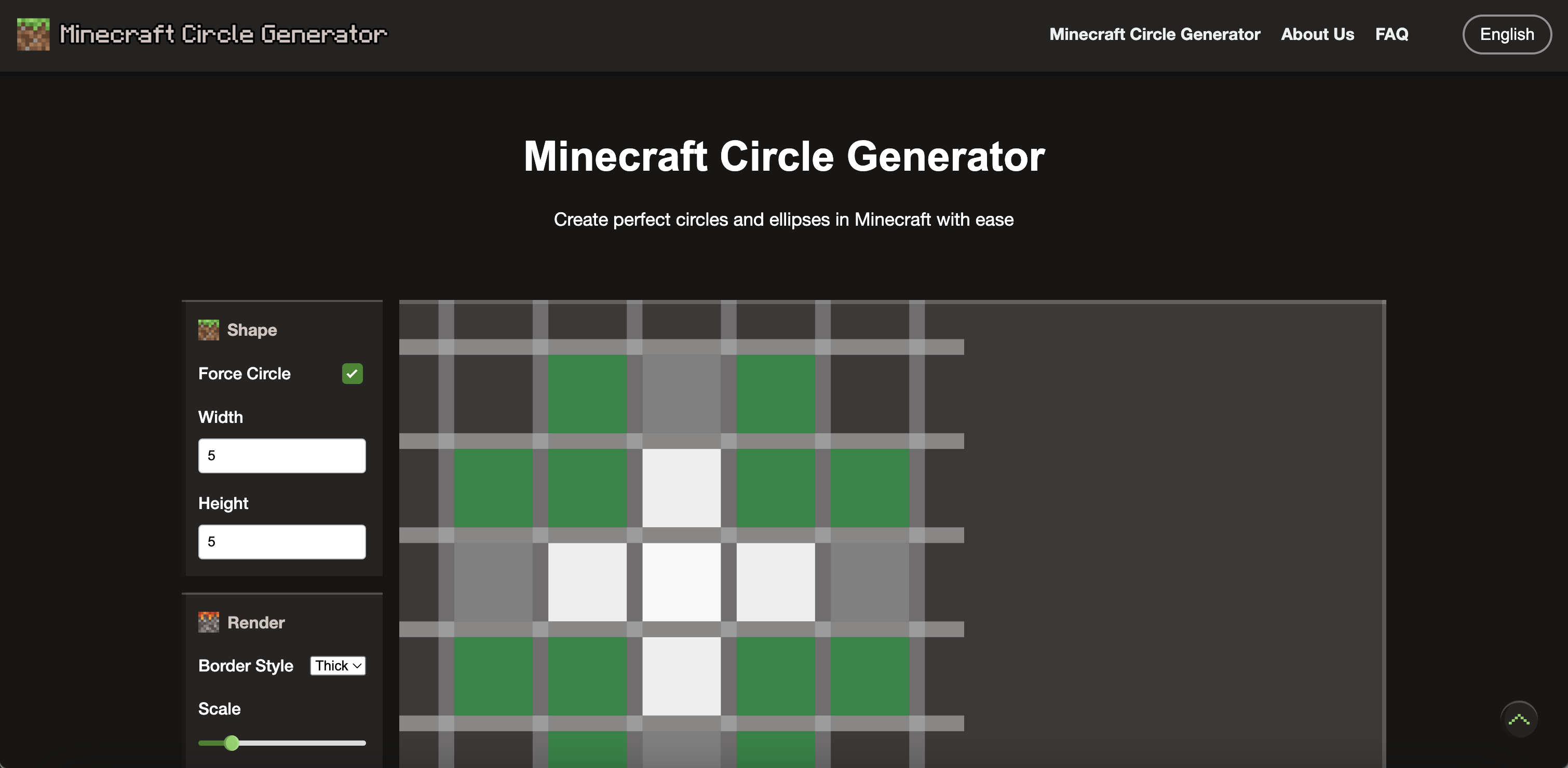 Minecraft Circleジェネレーター media 2