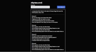rhyme.cool gallery image
