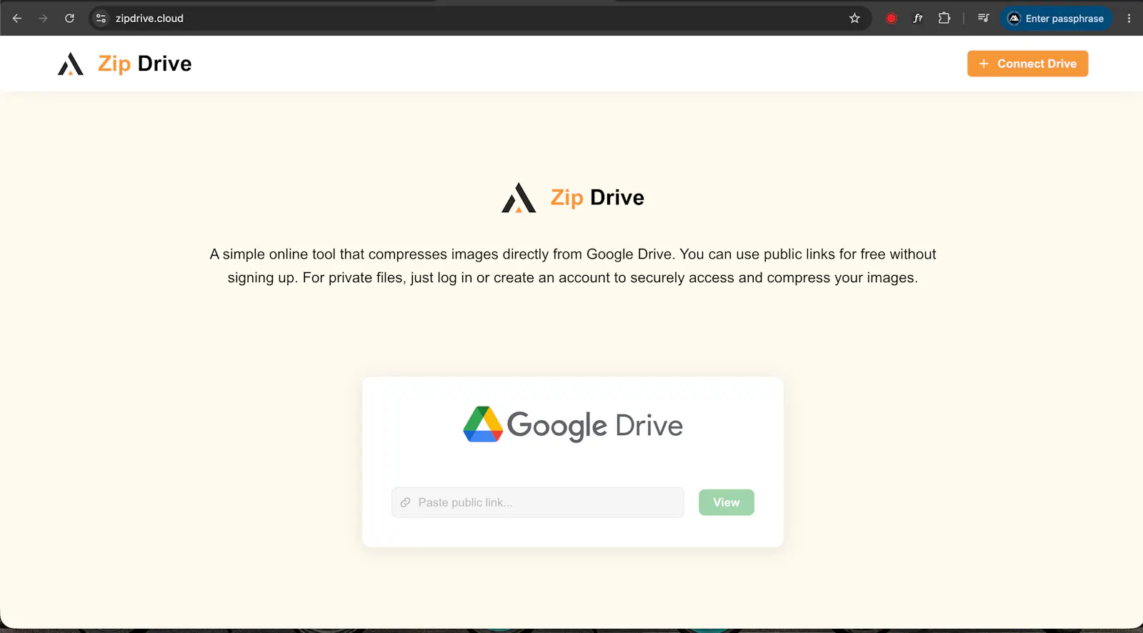 Zip Drive screenshot 1