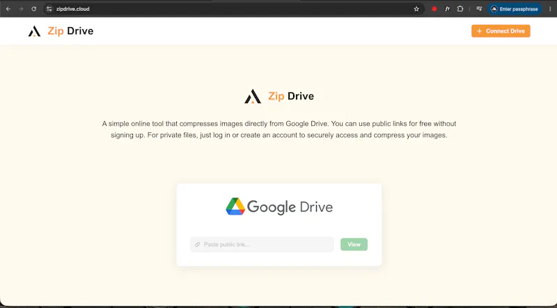 Zip Drive screenshot 1