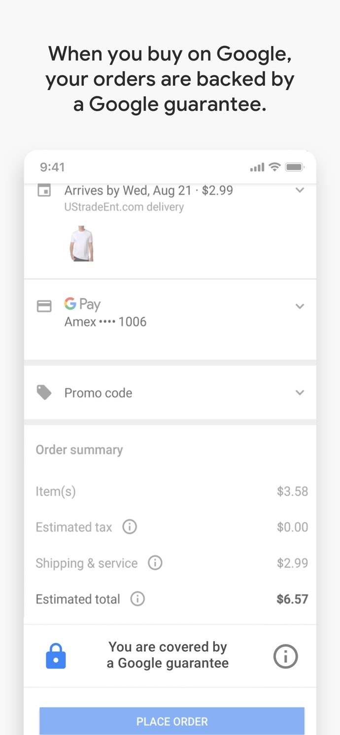 Google Shopping gallery image
