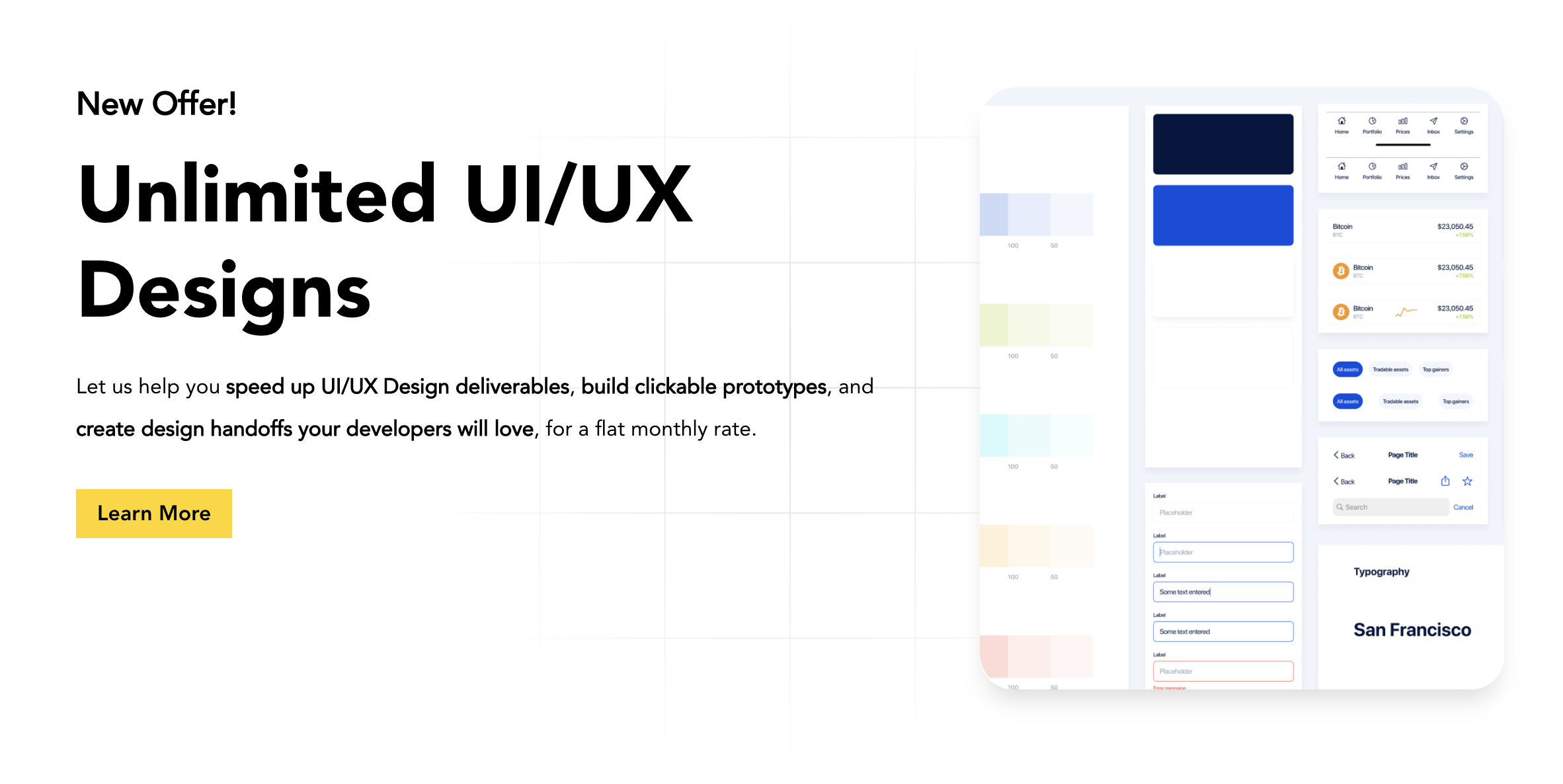 Неограниченный дизайн UI/UX media 3