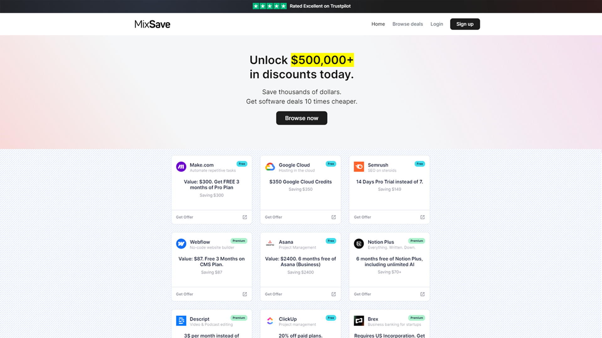 MixSave - 설립자를위한 $ 500,000 소프트웨어 거래 미디어 1