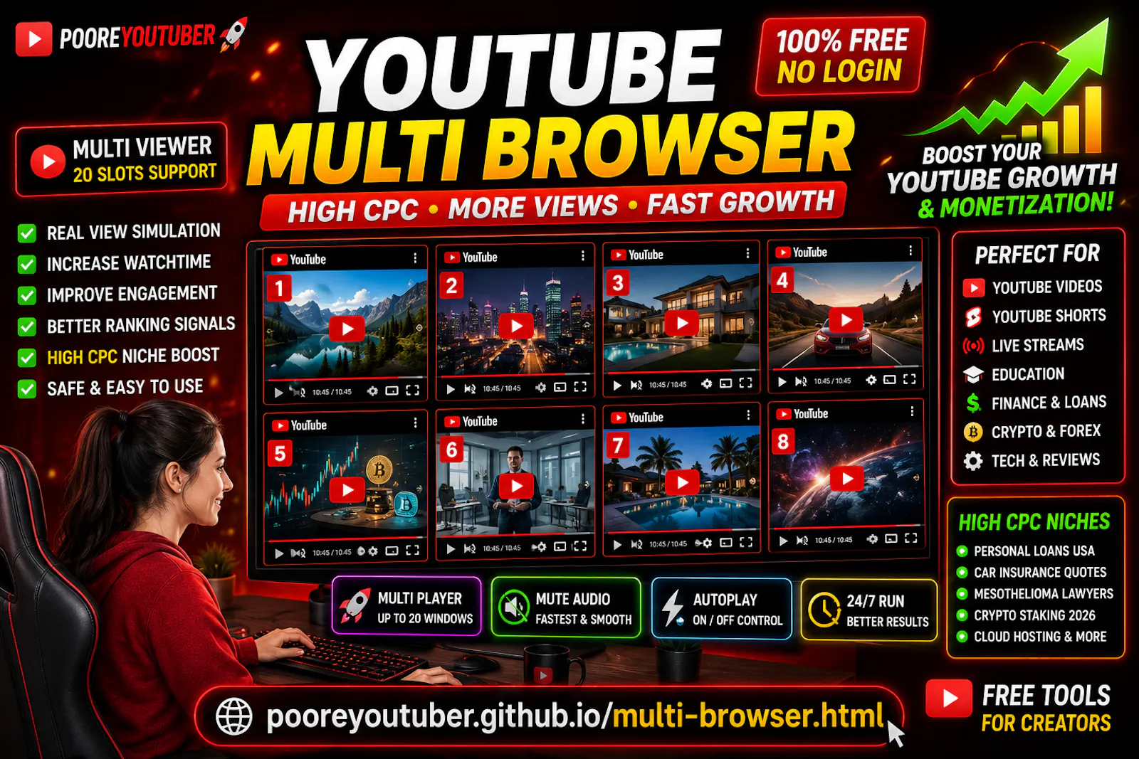 Pooreyoutuber Tools screenshot 2