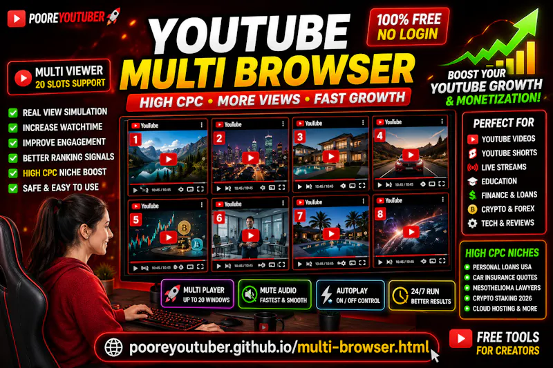Pooreyoutuber Tools screenshot 2