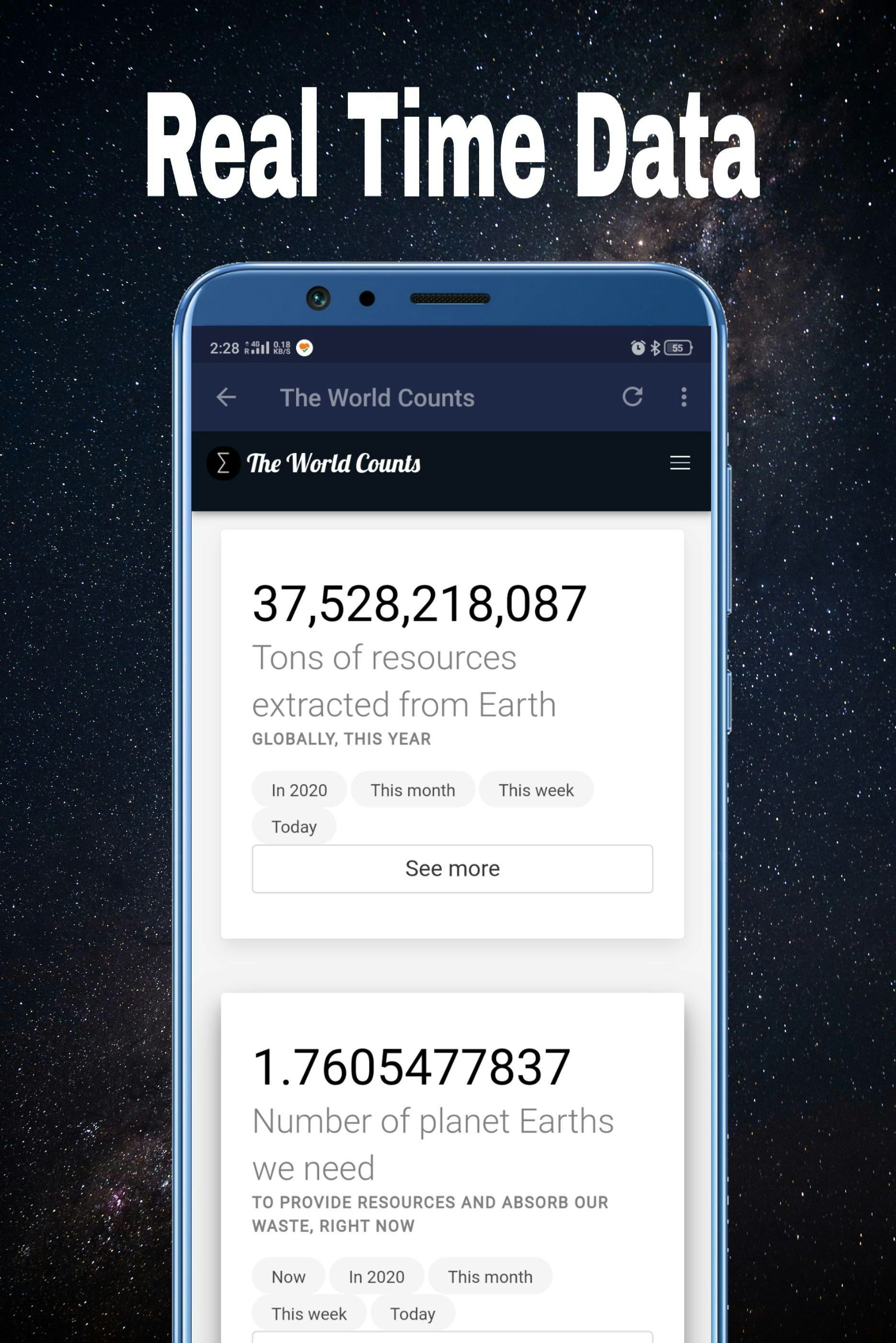 The World Counts gallery image