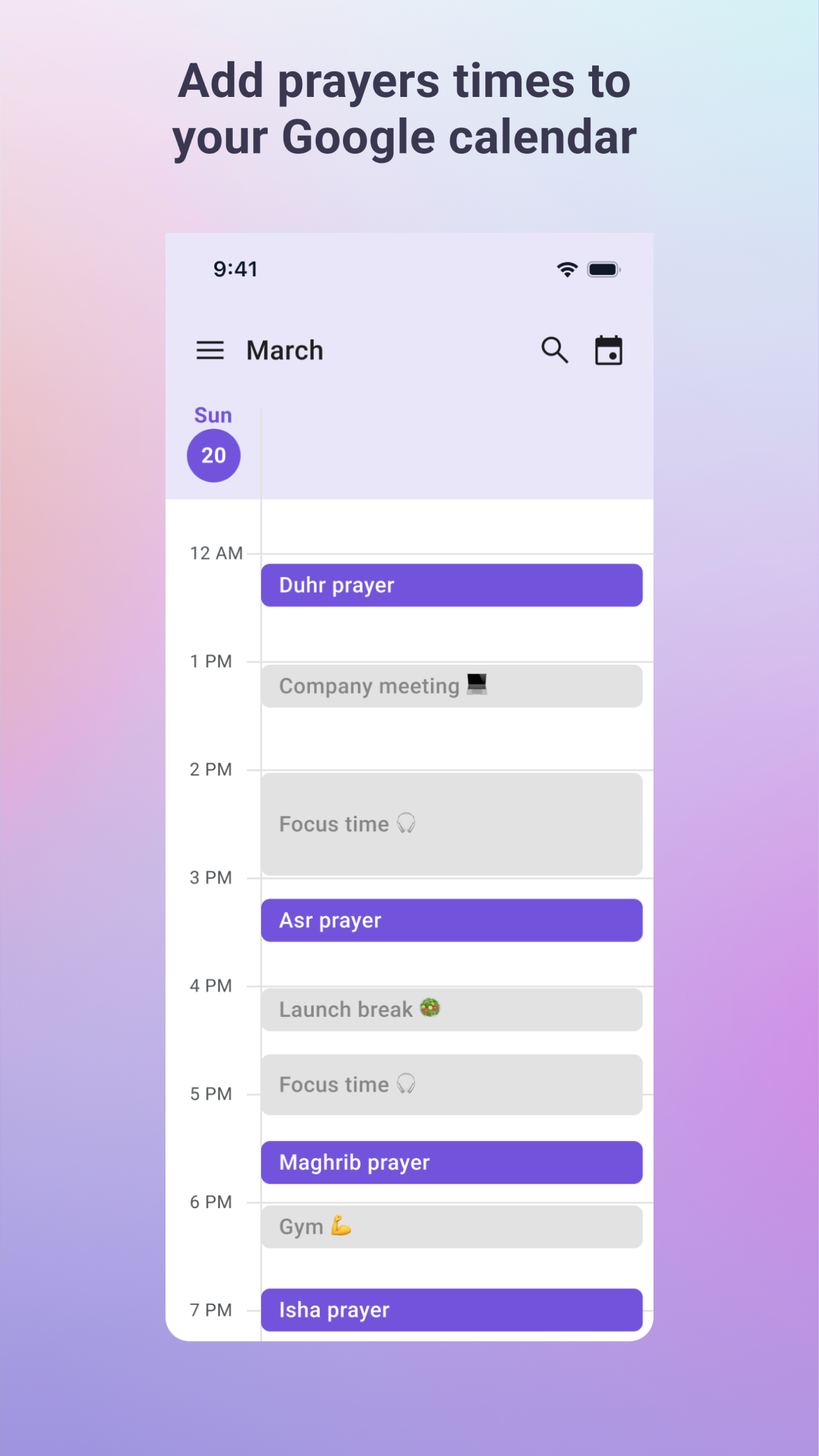 Fajr App iOS - Ihr Begleiter, um leicht für das Fajr -Gebet aufzuwachen Medien 6