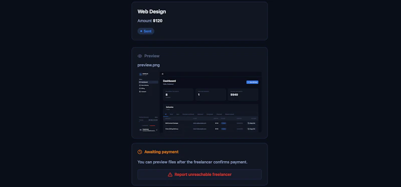 Delivault screenshot 8