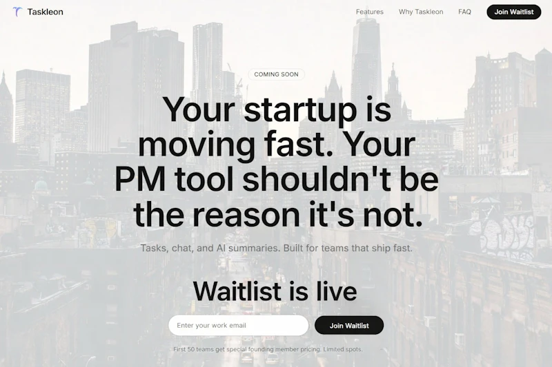 Taskleon screenshot 2