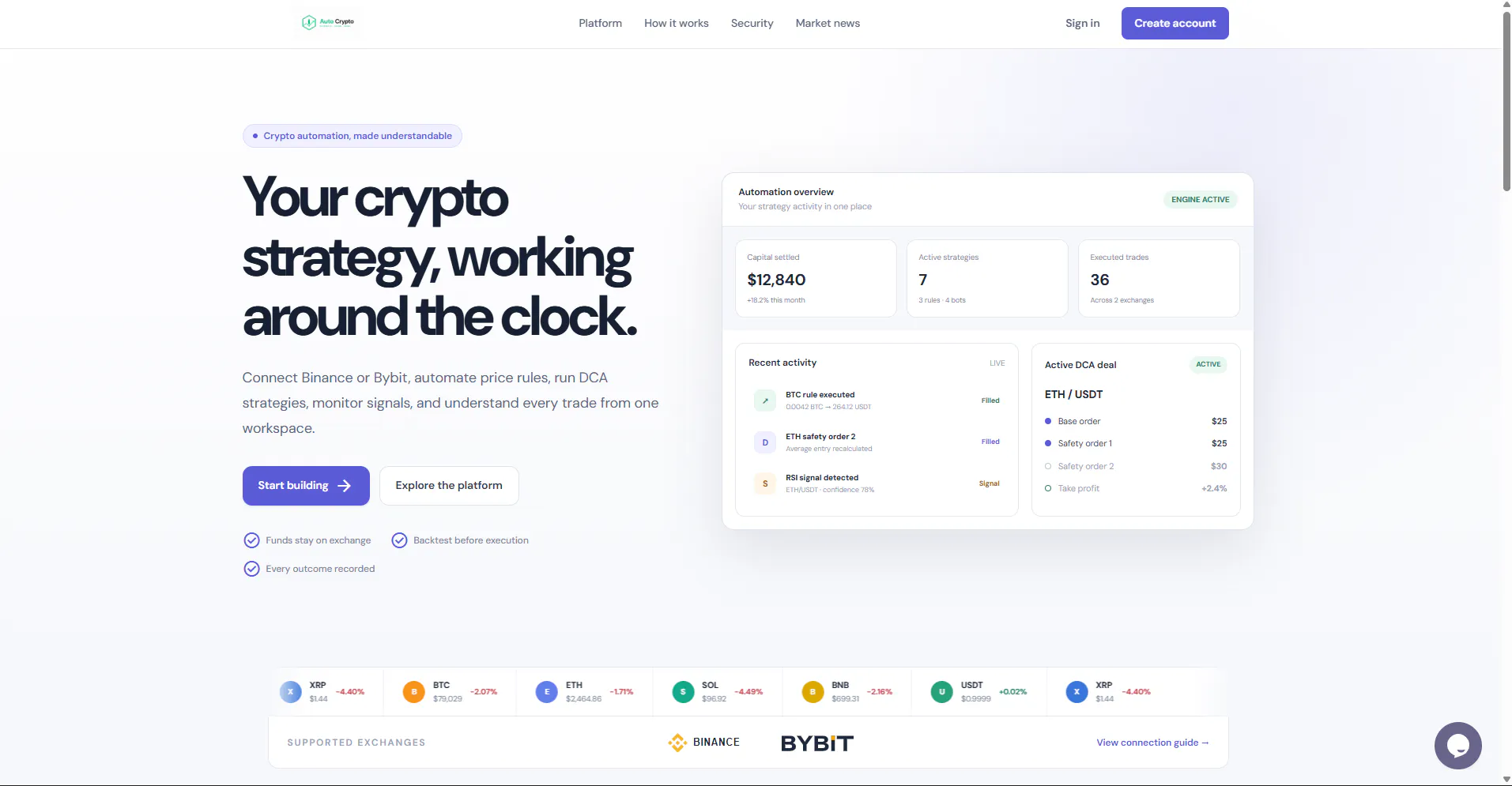 Auto-Crypto screenshot 1