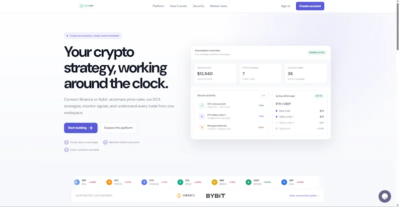Auto-Crypto screenshot 1