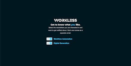 Workless.ai gallery image