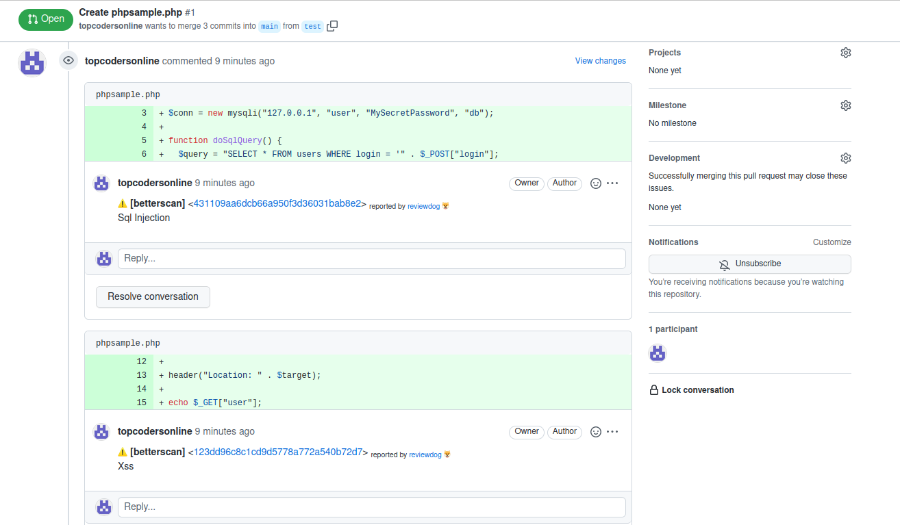 BetterScan.IO DevSecops Toolchain media 6