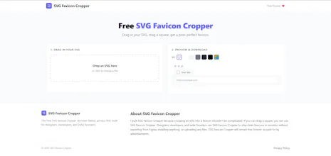 SVG Favicon Cropper gallery image