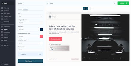 Online marketing quiz builder gallery image