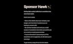 Sponsor Hawk image