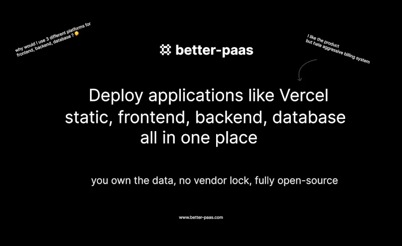 better-paas v1.8.4 screenshot 2