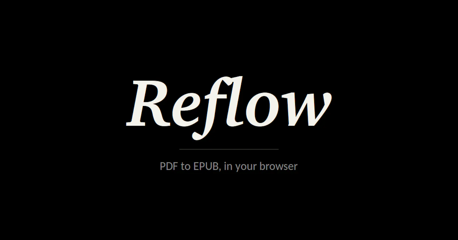 Reflow screenshot 3