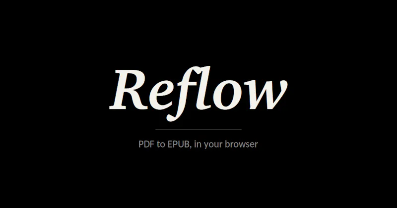 Reflow screenshot 3
