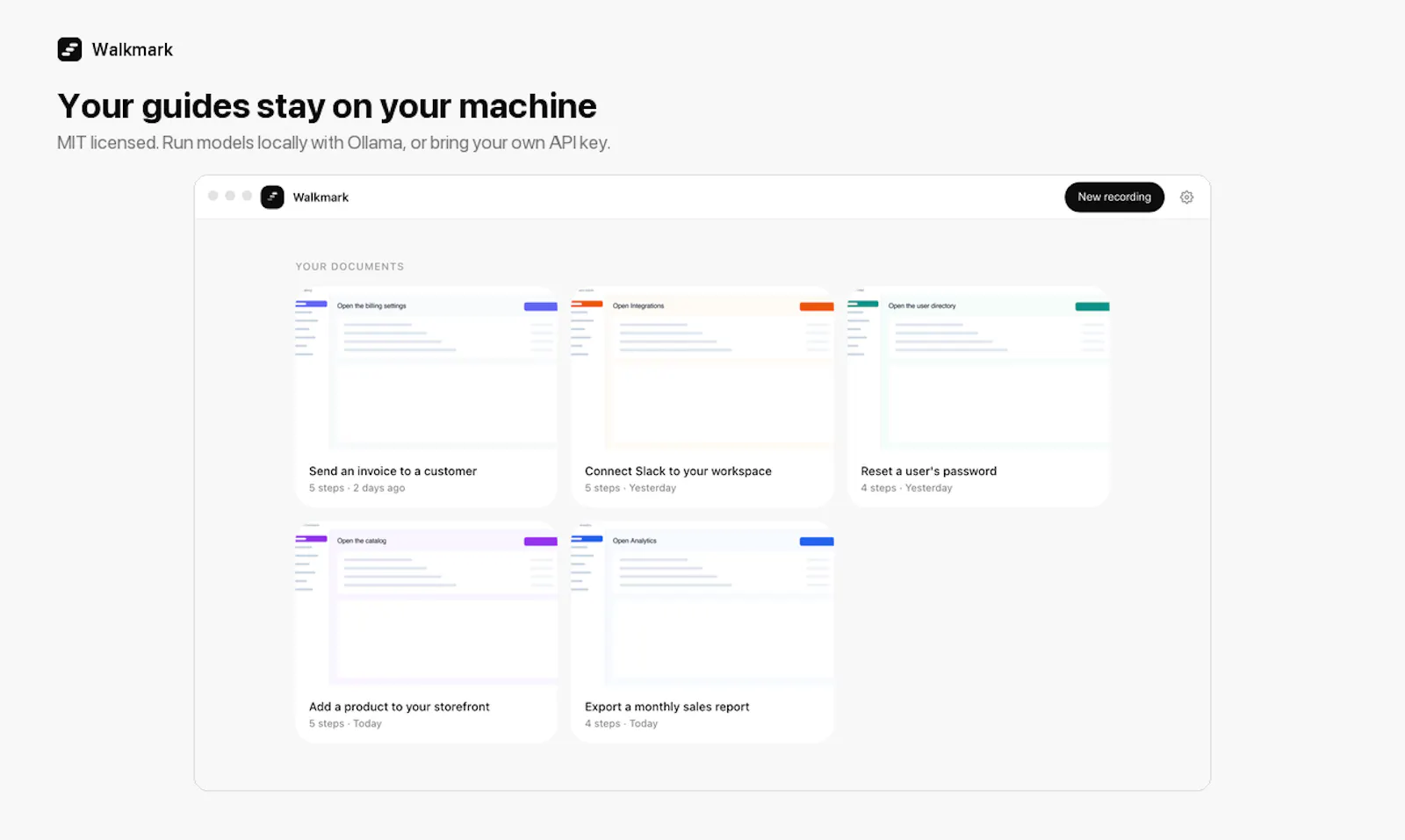 Walkmark screenshot 4