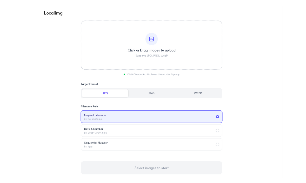 Localimg - Screenshot 2 showing product features and functionality