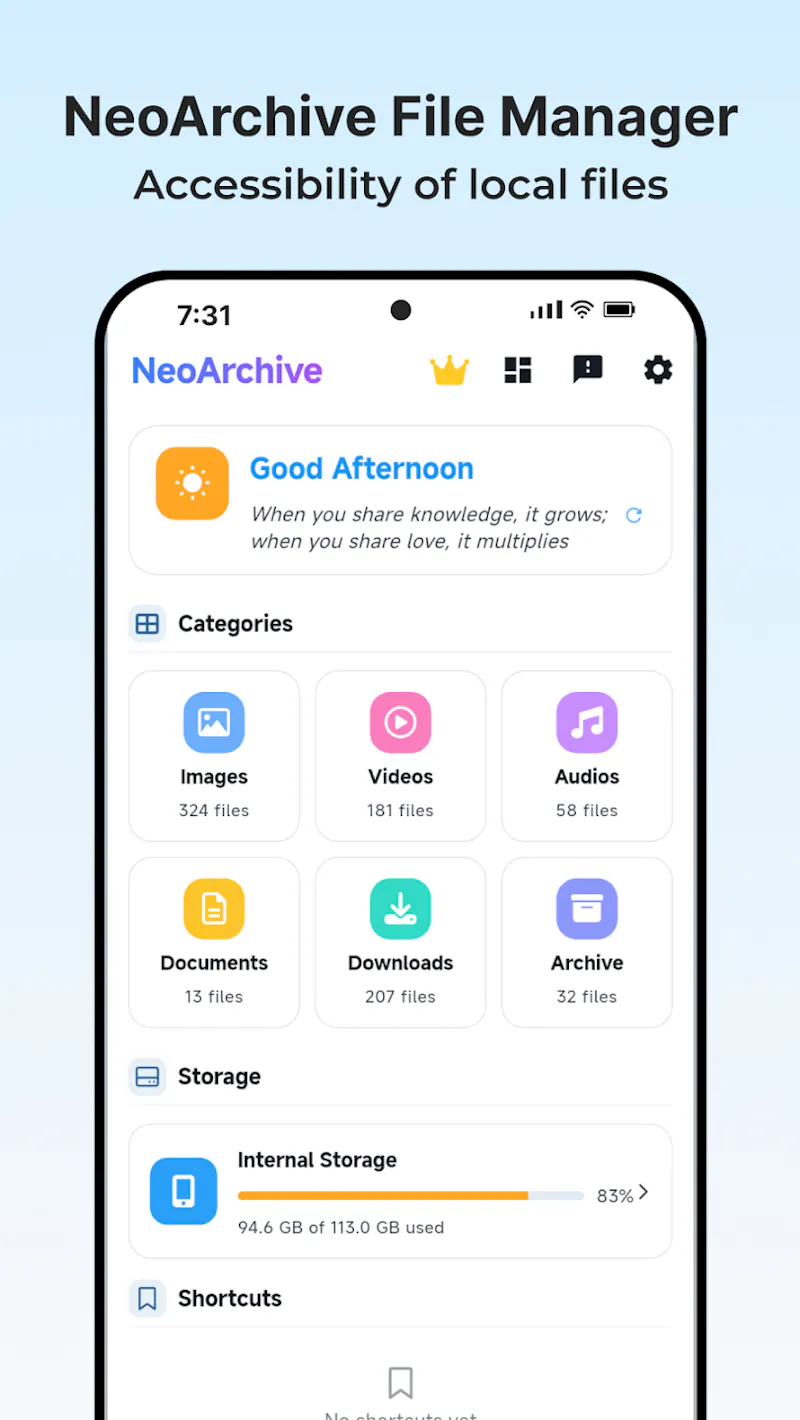 NeoArchive: Smart File Manager screenshot 2