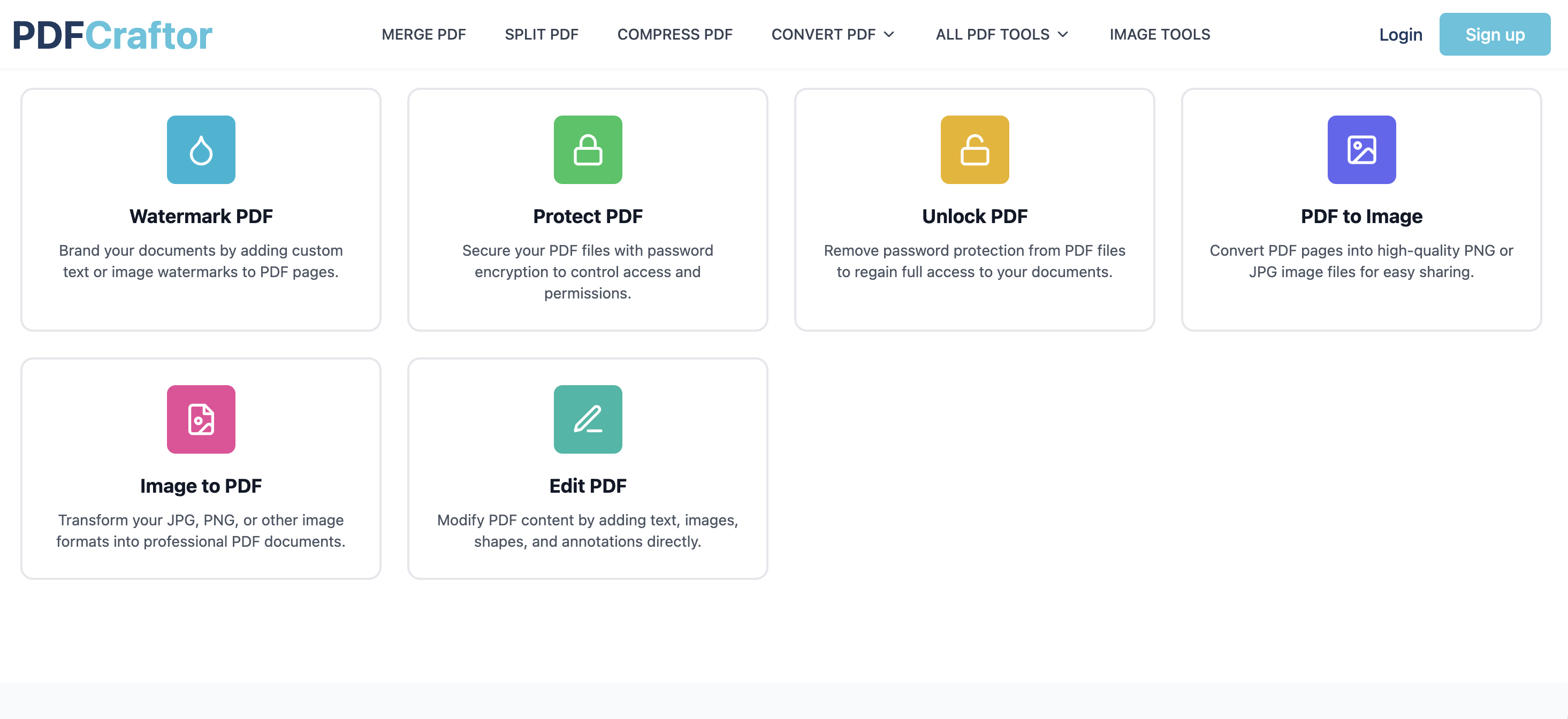 Free PDF Tools Online gallery image