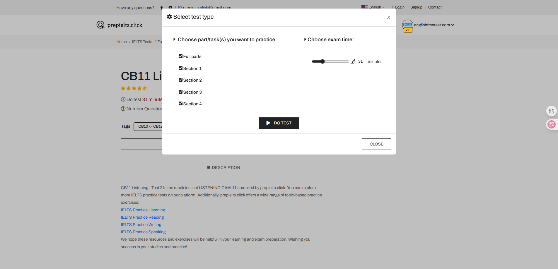 Média prepielts.click - Tests de pratique GRATUIT AI IELTS avec des commentaires instantanés 4