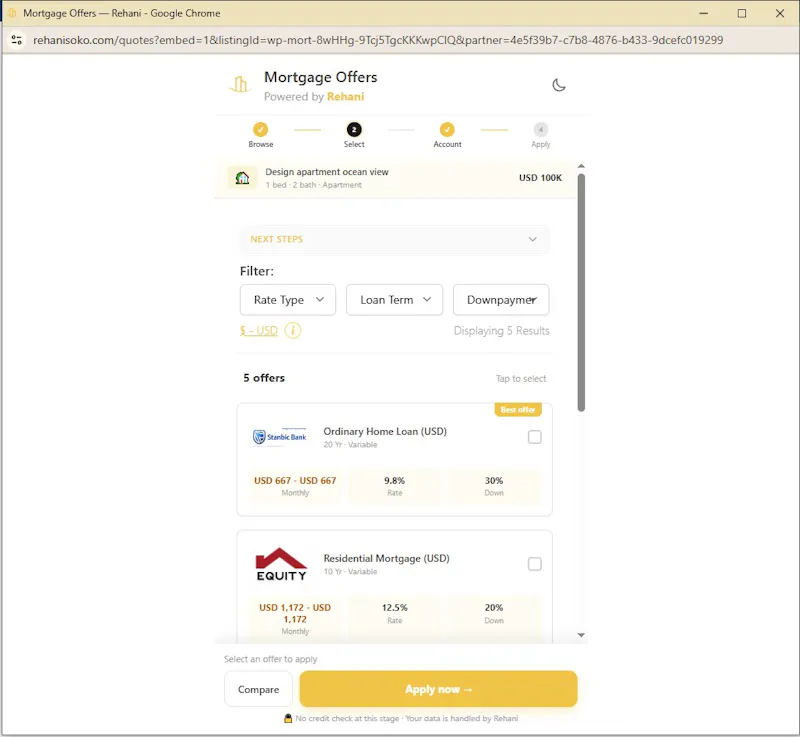 Get Mortgage — By Rehani screenshot 5