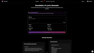 SoundsGen - AI Music Generator gallery image