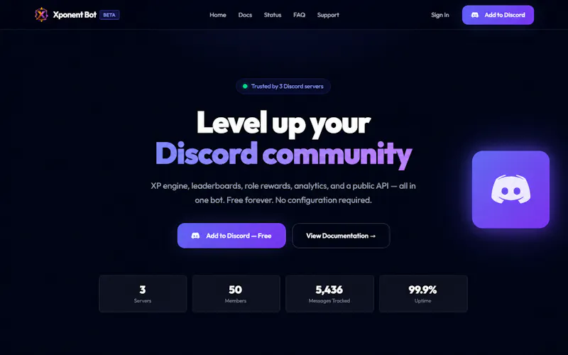 Xponent Bot screenshot 1
