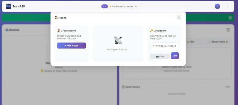 TransP2P screenshot 1