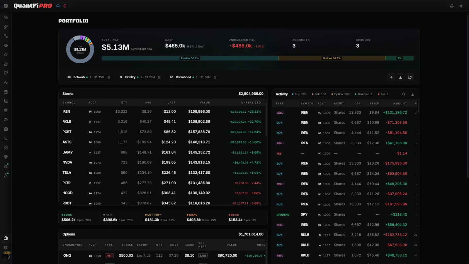QuantFiPRO screenshot 2