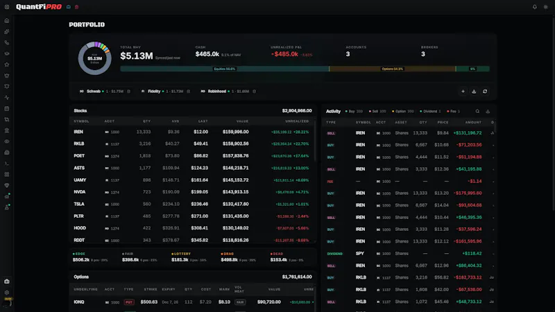 QuantFiPRO screenshot 2