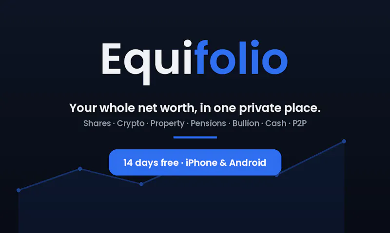 Equifolio — whole net worth, privately screenshot 1