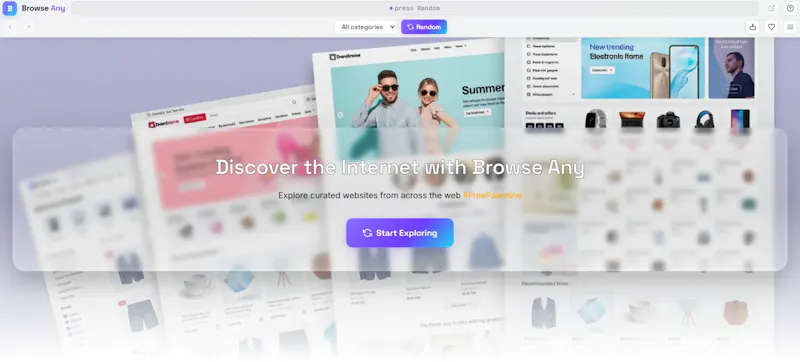 Browse Any screenshot 1