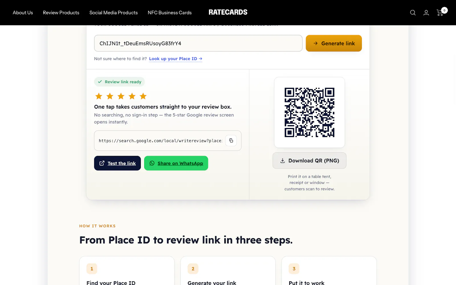 RATECARDS Free Review Tools screenshot 3