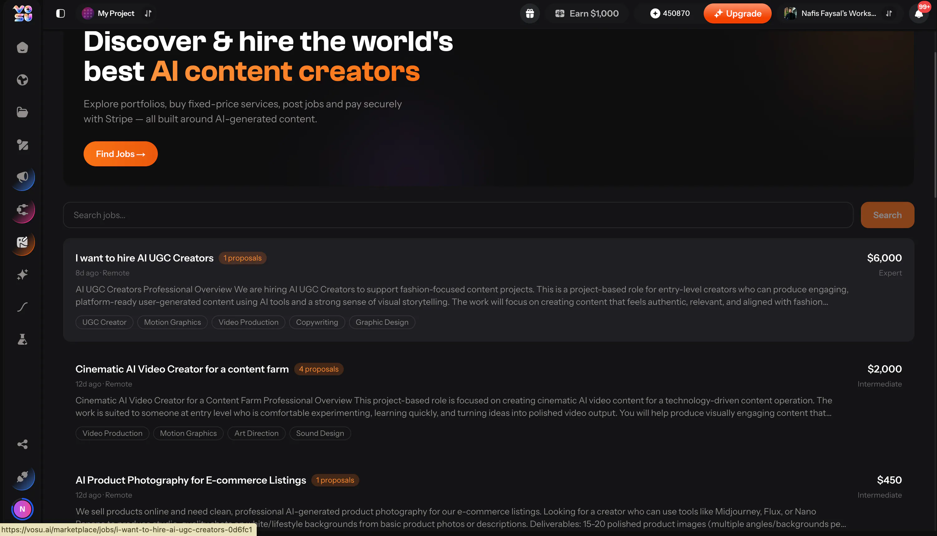 Generative Media Talent Marketplace gallery image