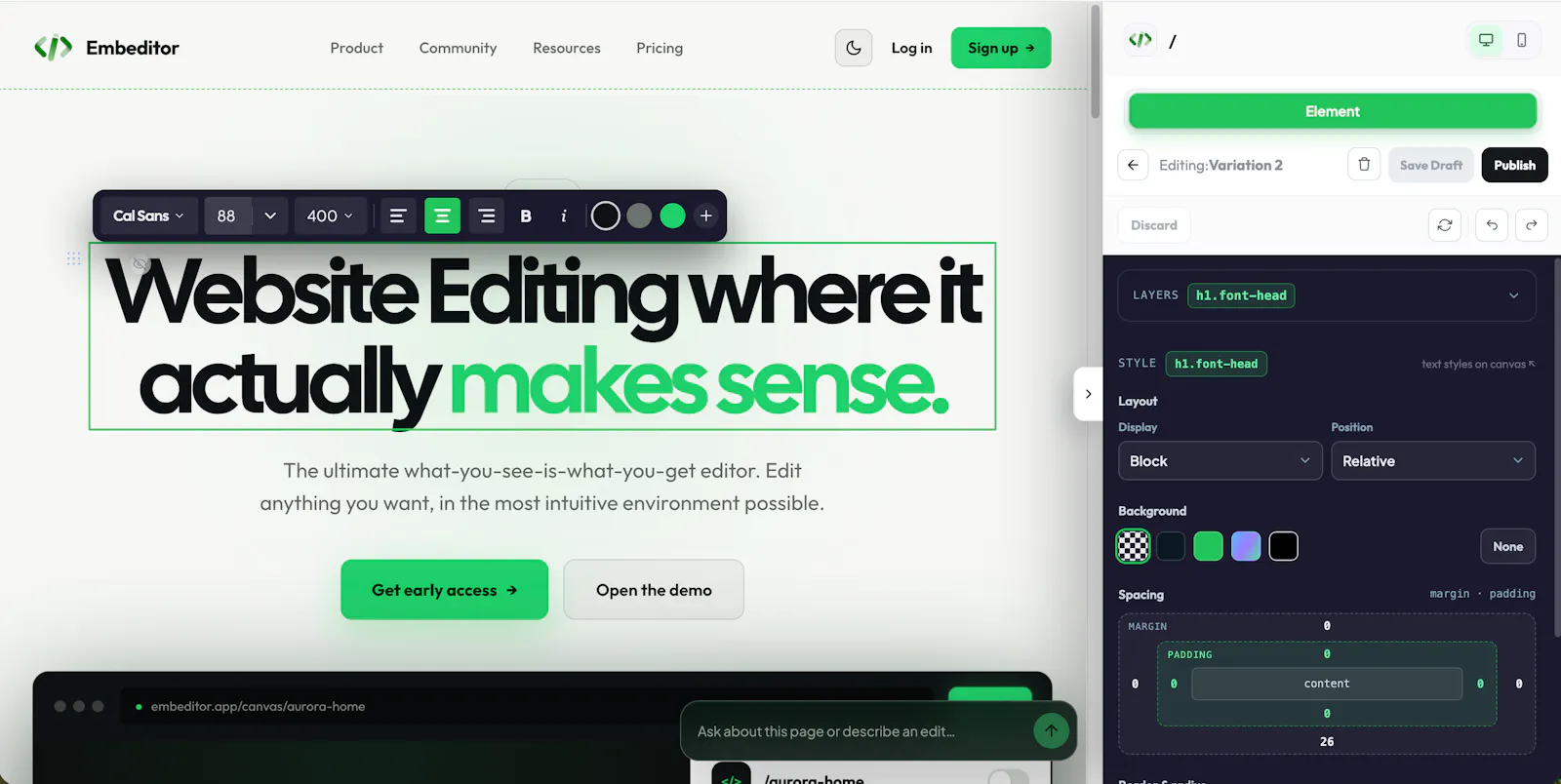 The Embeditor screenshot 3