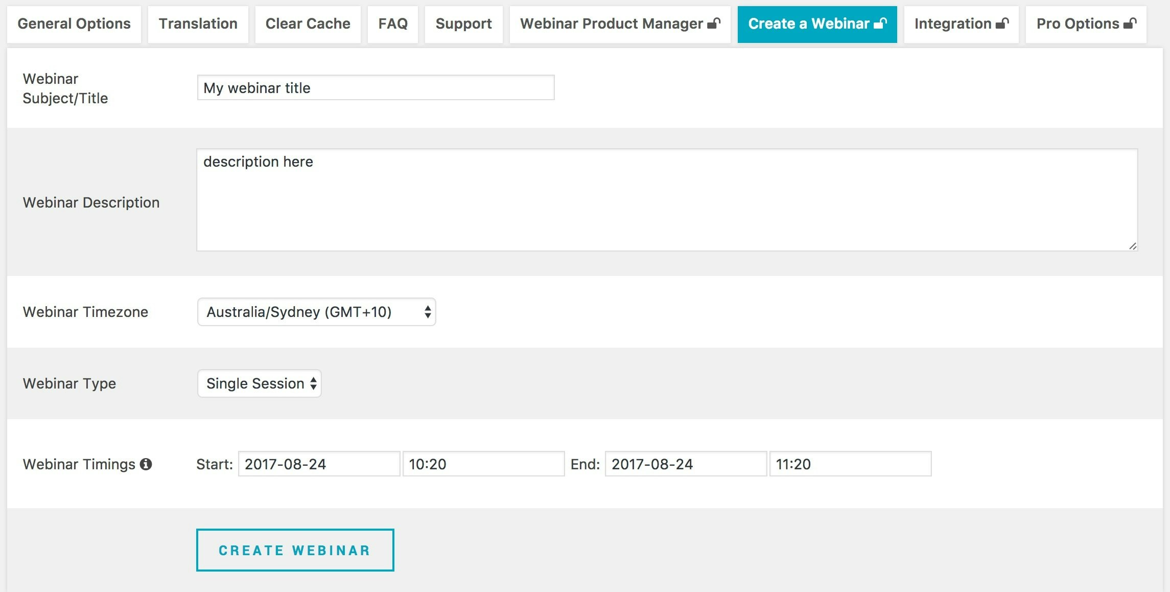 WP GoToWebinar gallery image