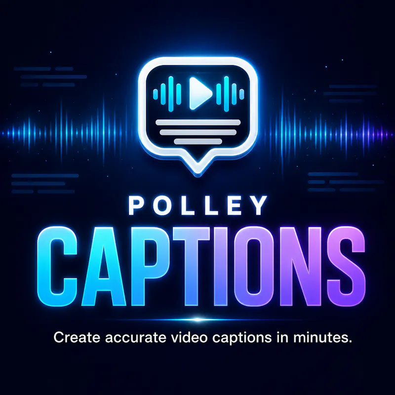 Polley Captions – Auto Video Captions screenshot 2