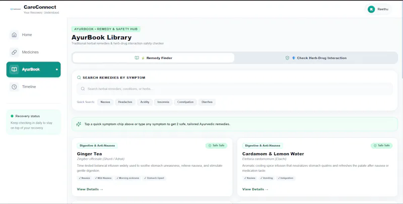 CareConnect screenshot 1